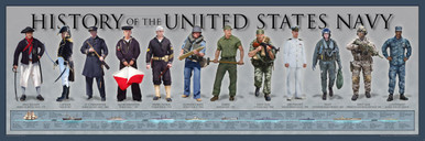 History of the United States Navy Print - Nelson Gifts