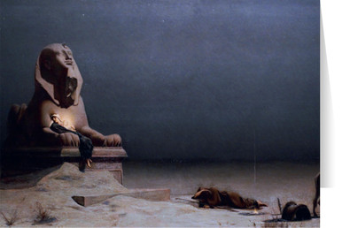 Rest on the Flight into Egypt by Merson Christmas Cards (25 Cards