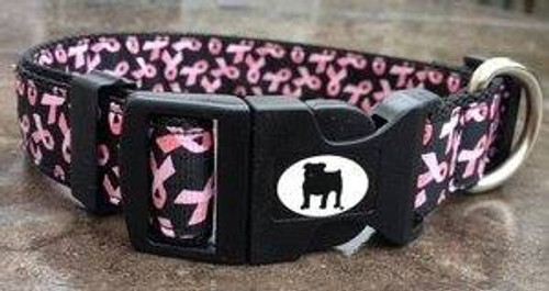 Collars are made with contoured snap lock buckle and heavy duty hardware on 1" wide webbing.All collars have a matching harness and leash to complete the look. Gently hand wash and air dry. Hand made in the USA.