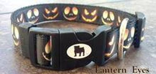 Collars are made with contoured snap lock buckle and heavy duty hardware on 1" wide webbing.All collars have a matching harness and leash to complete the look. Gently hand wash and air dry. Hand made in the USA