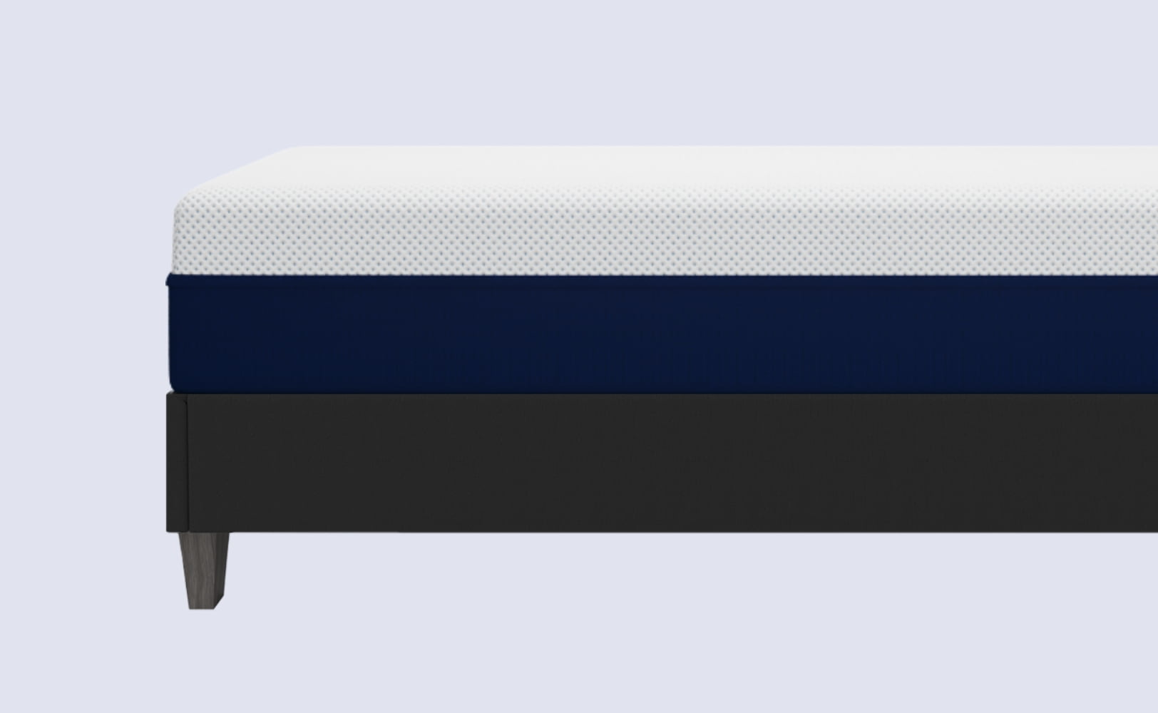 Foundation with mattress