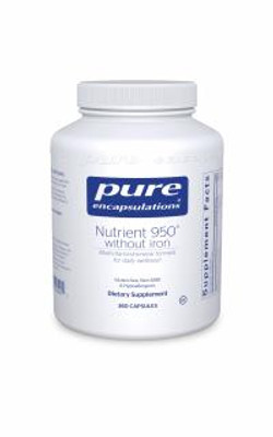 Pure Encapsulations Nutrient 950 W/O Iron 360 capsules