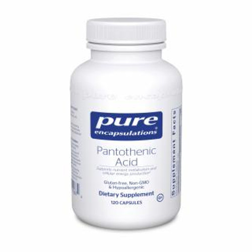 Pure Encapsulations Pantothenic Acid 120 capsules