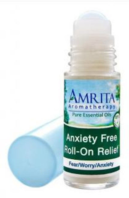 Amrita Aromatherapy Anxiety Free Roll-On Relief 1 fl oz