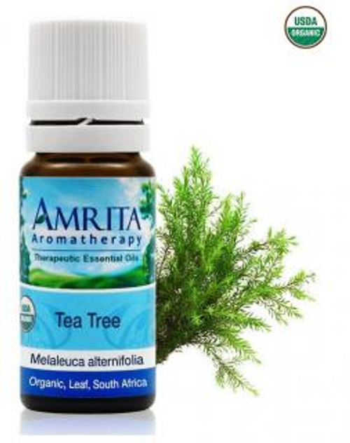 Amrita Aromatherapy Tea-Tree Organic Essential Oil 10 ml