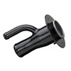 This is the Universal Remote Mount Fuel Filler Neck for gasoline engines 1.5 inch main pipe and .75 vent pipe off the side