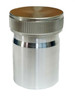 2-1/8" O.D. Billet Aluminum Bung & Cap - 3-1/4" Tall