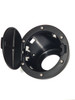 fuel filler neck gas tank pipe protector housing bezel dust cover fuel door gas cap door degree cab chassis Universal