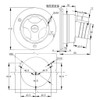 Locking RV Fresh Water Fill Neck &  Cap - 1-1/2" Hose Fitting