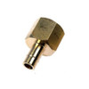 FL10-5	8mm fuelflex to threaded m14 x 1.5 brass adapter reducer connector