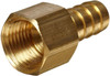 Female 3/8" NPT Brass Hose Barb Fittings (Select Size)