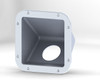 Square Fuel Filler Neck Protector / Dish / Bezel 55 Degree FG5501-1-238, 55011250,  fg5501-1-250