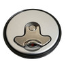 weld in locking flush mount aircraft fuel tank cap - aero fuel cap