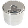 TALL Aluminum Weld In Aero 300 Series Aircraft Flush Mount Gas Cap & Bung