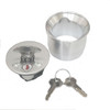 TALL Aluminum Weld In Aero 300 Series Aircraft Flush Mount Gas Cap & Bung