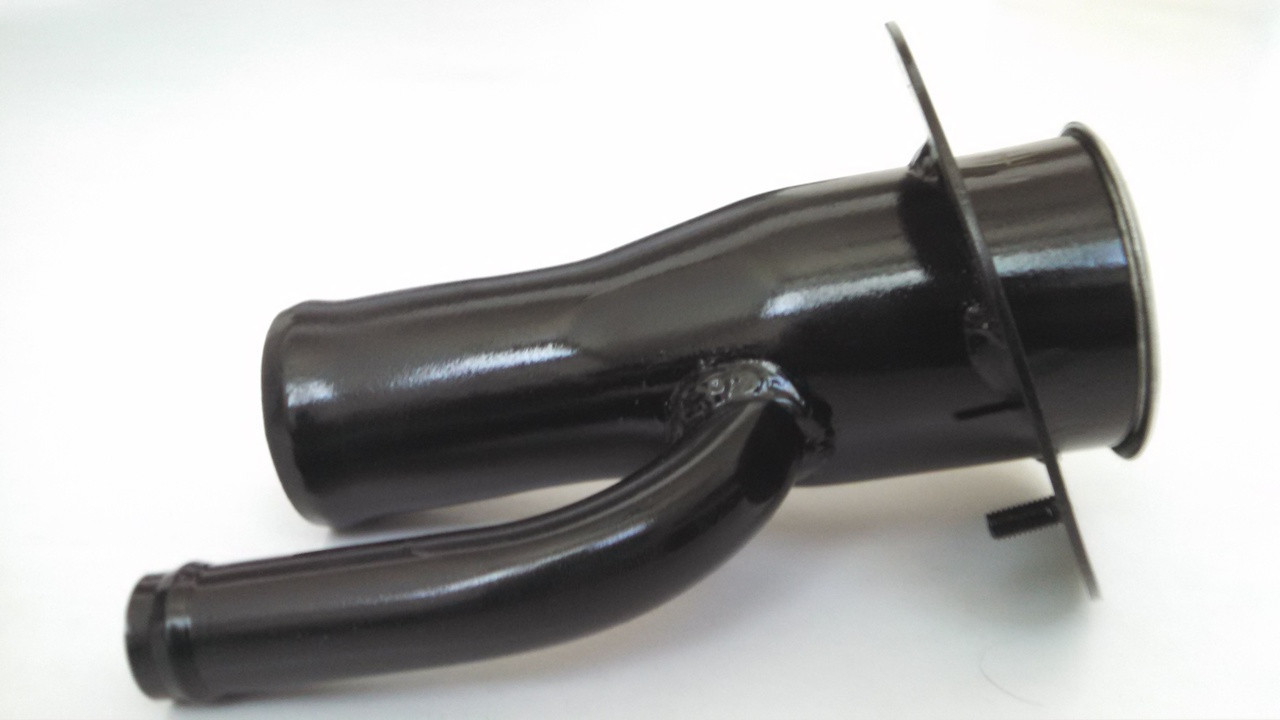 Universal Fuel Filler Neck With Angled Flange