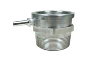 2NPT pipie Thread On Billet Aluminum Radiator / Surge Filler Neck 2NPT pipie Thread On Billet Aluminum Radiator / Surge Filler Neck