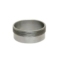 2" inch Steel Weld On Tank Collar For Monza Gas Cap 2x18tpi (COL2STL