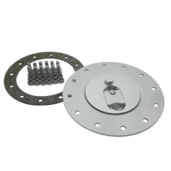 Snapklik.co : Aluiniu Twist On Filler Neck Cap Billet Fuel Cell