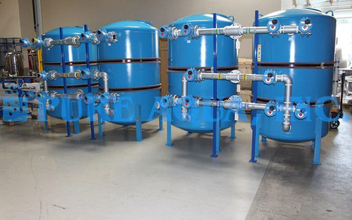 Sistema de Mídia Comercial para Filtragem de Água 300,000 GPD - Kuwait