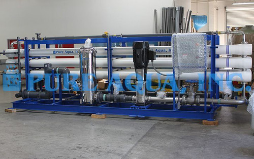 Sistema Industrial de OR de Água Salobra para Pecuária 360,000 GPD - EUA 
