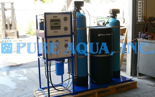 Unidade Comercial de Osmose Reversa de Água Salobra 1,500 GPD - EUA