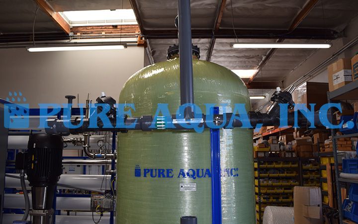 Filtragem de Remoção de Ferro 57 GPM - Canadá