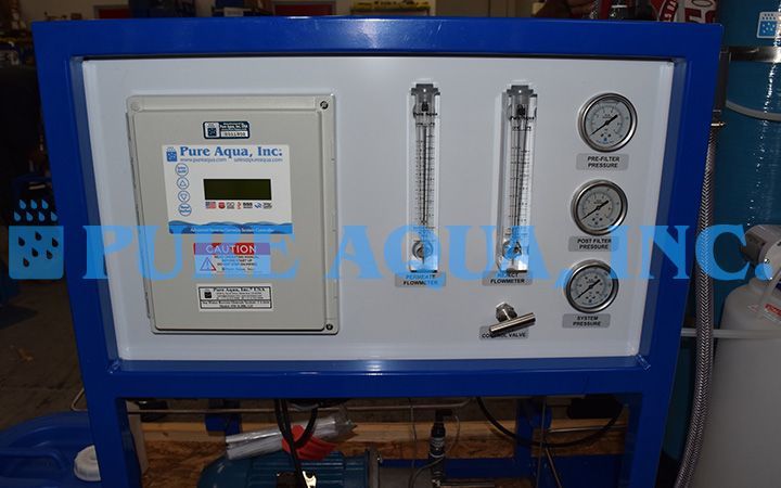  Sistema de Osmose Reversa de Água do Mar com Suporte Montado 380 GPD - México
