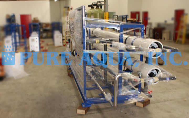 Máquina de Osmose Reversa 87,000 GPD - Paquistão