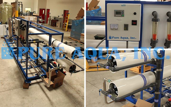 Máquina de Osmose Reversa 87,000 GPD - Paquistão