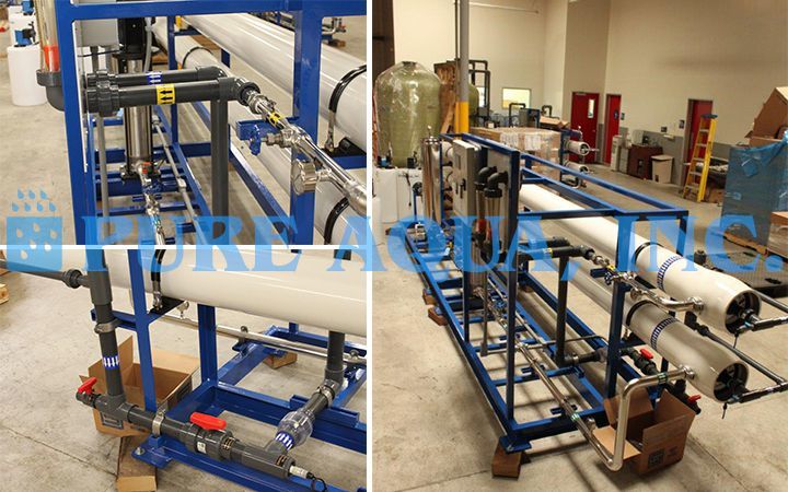 Máquina de Osmose Reversa 87,000 GPD - Paquistão