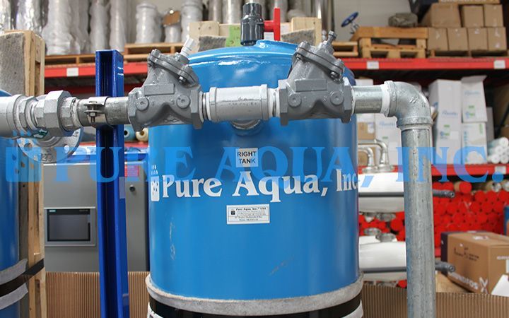 Filtro Duplo de Mídia em Aço Carbono 35 GPM - Kuwait