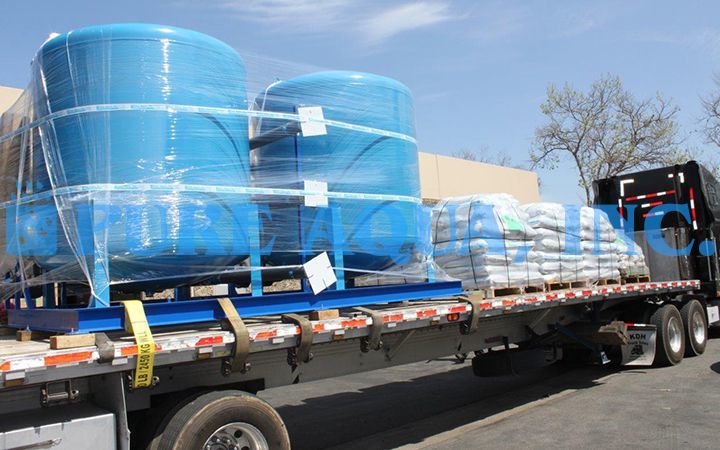 Filtragem Duplamente Alternada por Carvão Ativado 150 GPM - EUA