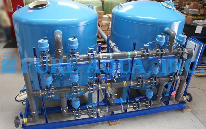 Filtragem Duplamente Alternada por Carvão Ativado 150 GPM - EUA