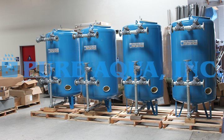 Sistemas de Filtração Multimídia 4x 70 GPM - Kuwait