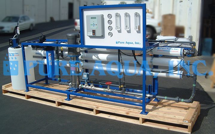 Sistema de Osmose Reversa de Água Salobra com Pré e Pós-Tratamentos 18,000 GPD - El Salvador