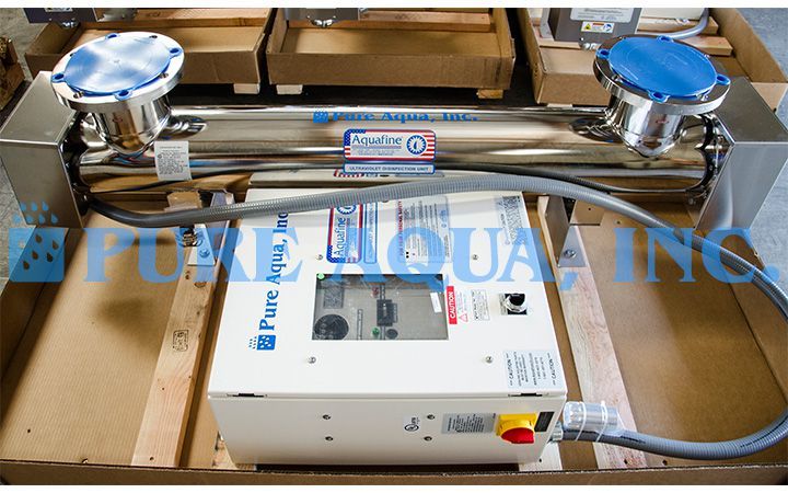 Esterilizador Ultravioleta Industrial 4 x 500 GPM - EUA