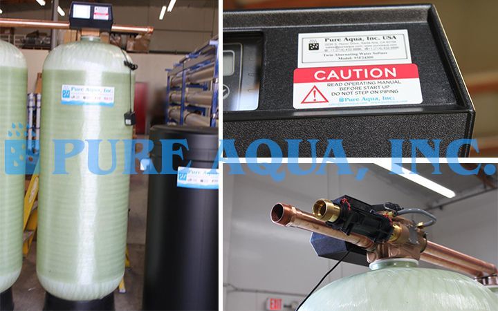 Sistema Duplo Alternado de Descalcificação de Água 56,000 GPD - Costa Rica