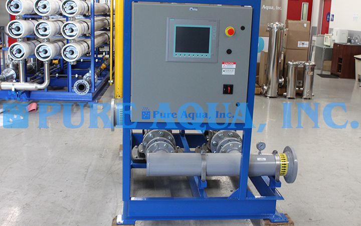 Planta de Filtragem de Múltiplas Células 1,500 GPM - Iraque