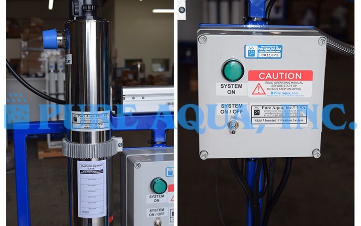 Sistema de Filtragem Comercial para Água da Chuva de 10 GPM - México