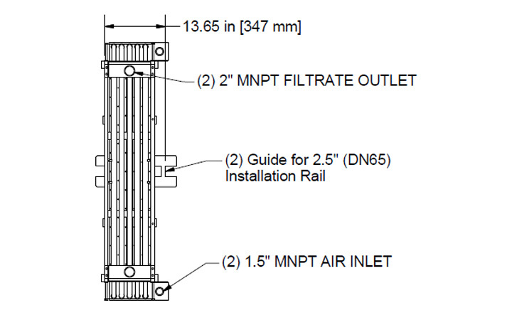 Membrana HSM75-ES-HSE15 da HYDRAsub