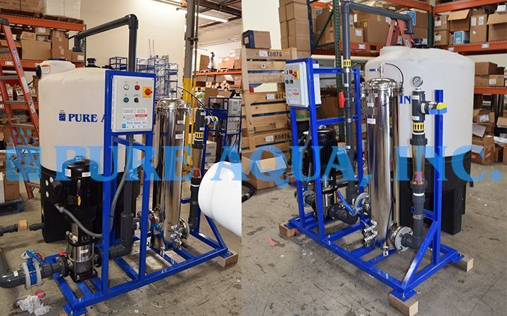 Planta de Osmose Reversa de Água Salobra para Bebidas 260,000 GPD - Nicarágua