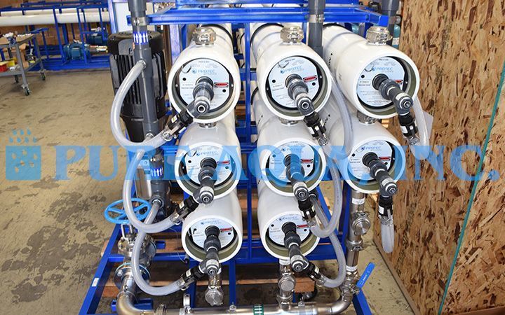 Planta de Osmose Reversa de Água Salobra para Bebidas 260,000 GPD - Nicarágua