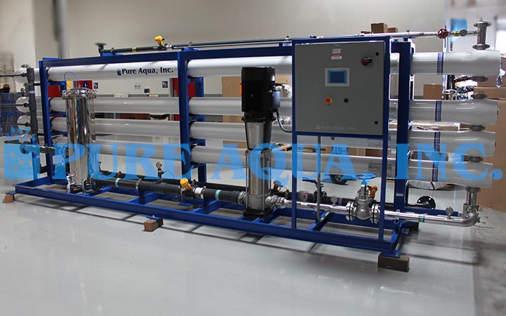 Sistema de Osmose Reversa de Água Salobra 159,000 GPD - Bangladesh