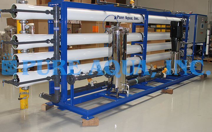 Sistema de Osmose Reversa de Água Salobra 159,000 GPD - Bangladesh