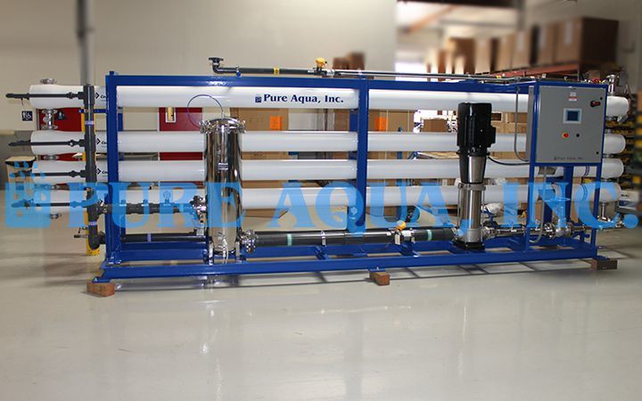 Sistema de Osmose Reversa de Água Salobra 159,000 GPD - Bangladesh
