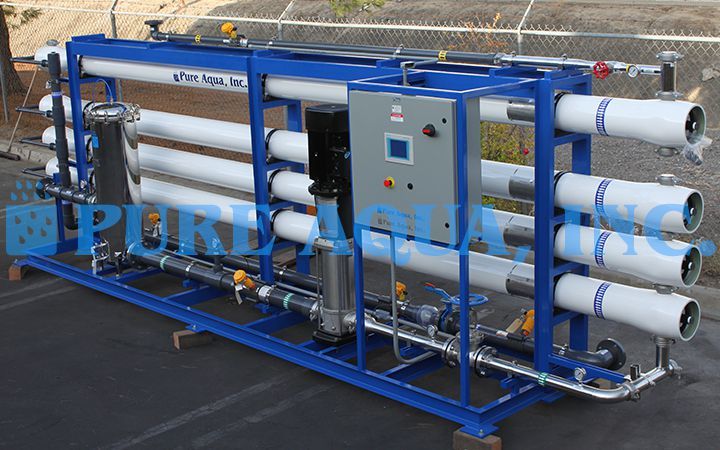 Sistema de Osmose Reversa de Água Salobra 159,000 GPD - Bangladesh