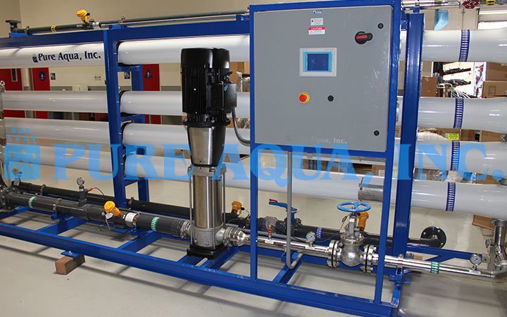 Sistema de Osmose Reversa de Água Salobra 159,000 GPD - Bangladesh