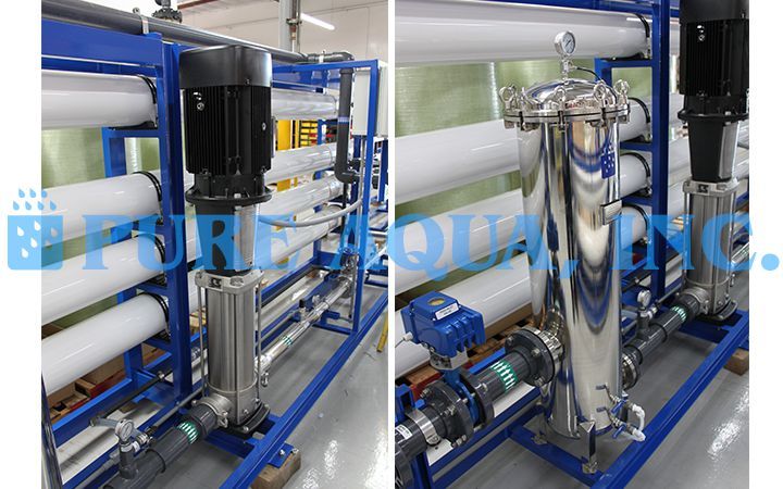 Sistema de Osmose Reversa para Água Salobra 173,000 GPD - Argélia
