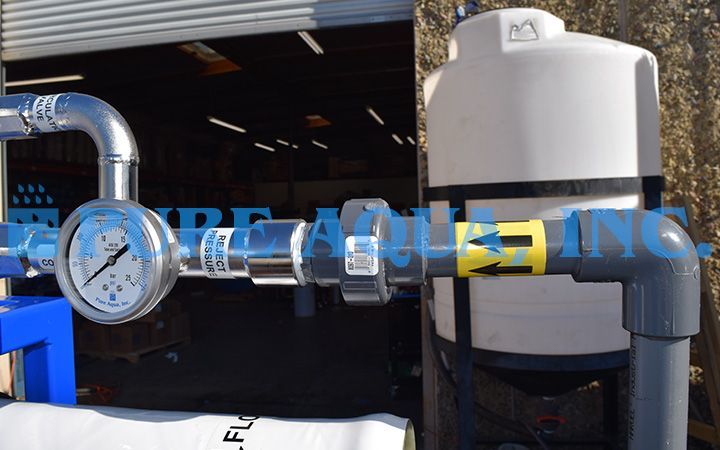 Sistema de Osmose Reversa de Dupla Passagem para Alimentação de Caldeira 27,000 & 12,000 GPD - EUA